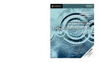 Cambridge International AS and A Level Mathematics: Pure Mathematics 2 & 3 Coursebook
 9781108407199, 1108407196