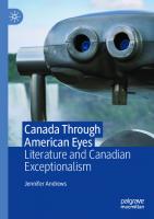 Canada Through American Eyes: Literature and Canadian Exceptionalism
 3031221192, 9783031221194
