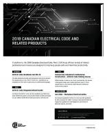 Canadian Electrical Code, Part I: Safety Standard for Electrical Installations, C22.1-18 [24 ed.]
 1488311412, 9781488311413