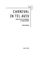 Carnival in Tel Aviv: Purim and the Celebration of Urban Zionism
 9781644693285