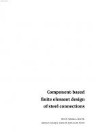 CBFEM book - Component-based finite element design of steel connections
 9788001067024, 9788001067031