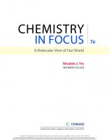 Chemistry in Focus: A Molecular View of Our World [7 ed.]
 2017942699, 9781337399692, 9781337399845