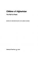 Children of Afghanistan: The Path to Peace
 9780292759329