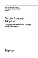 Circular Economy Adoption: Catalysing Decarbonisation Through Policy Instruments
 9819948029, 9789819948024