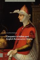 Cleopatra in Italian and English Renaissance Drama
 9789048537235
