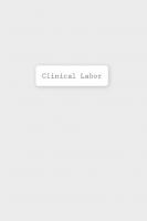 Clinical Labor: Tissue Donors and Research Subjects in the Global Bioeconomy
 9780822377009