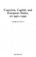 Coercion, capital, and European states, AD 990-1990 [Rev. pbk. ed.]
 1557863687, 9781557863683