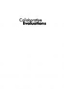 Collaborative Evaluations: Step-by-Step, Second Edition
 9780804784856