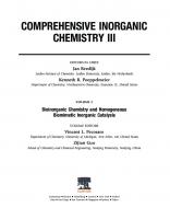 Comprehensive Inorganic Chemistry III, Third Edition (Comprehensive Inorganic Chemistry, 3) [2, 1 ed.]
 0128231440, 9780128231449