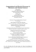 Computational Fluid Mechanics and Heat Transfer [4 ed.]
 0815357125, 9780815357124