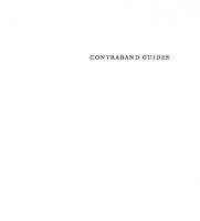 Contraband Guides: Race, Transatlantic Culture, and the Arts in the Civil War Era
 9780271088228
