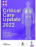 Critical Care Update 2022 [4 ed.]
 9354656528, 9789354656521