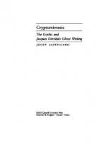 Cryptomimesis: The Gothic and Jacques Derrida's Ghost Writing
 9780773569669