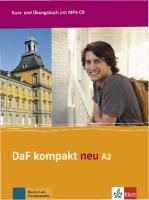 DaF kompakt neu A2 [Kursbuch] Kurs- und Übungsbuch [1. Auflage, 1. Druck]
 9783126763141, 3126763146