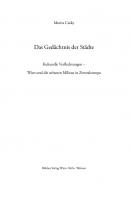 Das Gedachtnis Der Stadte: Kulturelle Verflechtungen - Wien Und Die Urbanen Milieus in Zentraleuropa (German Edition) [Aufl. ed.]
 9783205785439, 3205785436