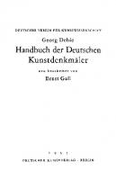 Dehio - Handbuch der deutschen Kunstdenkmäler: Band 1 Niedersachsen und Westfalen [Neu bearb. Gall, Ernst. Reprint 2021 ed.]
 9783112404423, 9783112404416