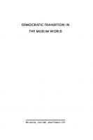 Democratic Transition in the Muslim World: A Global Perspective
 9780231545419