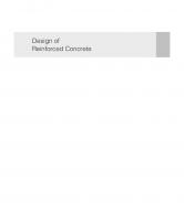 Design of Reinforced Concrete [9 ed.]
 1118129849, 9781118129845