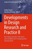 Developments in Design Research and Practice II: Best Papers from the 11th Senses and Sensibility 2021: Designing Next Genera(c)tions
 3031322797, 9783031322792