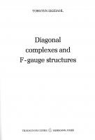 Diagonal Complexes and F-gauge Structures
 2705660453, 9782705660451