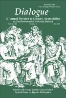 Dialogue: A Journal Devoted to Literary Appreciation 
Dialogue: A Journal Devoted to Literary Appreciation [XIX/ 2, Dec. 2023 ed.]
 9788126938247