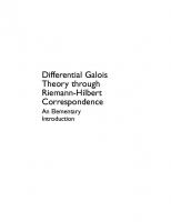 Differential Galois Theory through Riemann-Hilbert Correspondence: An Elementary Introduction [1 ed.]