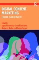 Digital Content Marketing: Creating Value in Practice
 1032346795, 9781032346793