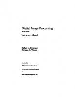 Digital image processing. Solutions Manual