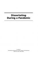 Dissertating During a Pandemic: Narratives of Success From Scholars of Color (Contemporary Perspectives on Access, Equity, and Achievement)
 1648027865, 9781648027864