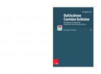 Dulcissimae Carmina Ecclesiae: Theologie und Exegese des Psalmenkommentars Melanchthons [1 ed.]
 9783666573132, 9783525573136