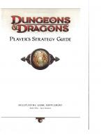 Dungeons & Dragons Player's Strategy Guide: A 4th Edition D&D Supplement [4th Revised edition]
 0786954884, 9780786954889