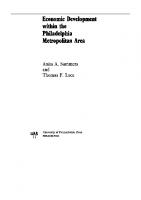 Economic Development Within the Philadelphia Metropolitan Area [Reprint 2016 ed.]
 9781512807813
