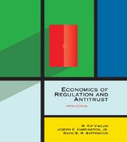 Economics of Regulation and Antitrust, fifth edition (The MIT Press) [5 ed.]
 0262038064, 9780262038065