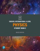 Edexcel International A Level Physics Student Book 2
 9781292244478