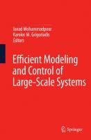 Efficient Modeling and Control of Large-Scale Systems
 1441957561, 9781441957566