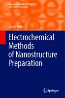 Electrochemical Methods of Nanostructure Preparation
 9783030691165, 9783030691172