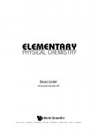 Elementary Physical Chemistry  
 9814299669, 9789814299664