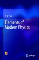 Elements of Modern Physics
 3030701425, 9783030701420