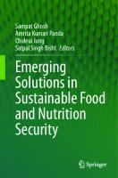 Emerging Solutions in Sustainable Food and Nutrition Security
 3031409078, 9783031409073