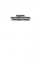 Employment, Living Standards and Poverty in Contemporary Indonesia
 9789814345132