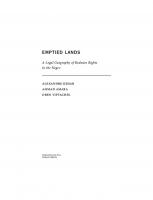 Emptied Lands: A Legal Geography of Bedouin Rights in the Negev
 9781503604582
