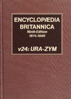 Encyclopaedia Britannica [24, 9 ed.]