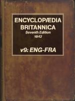Encyclopaedia Britannica [9, 7 ed.]