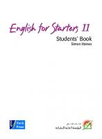 English for Starters 11. Students’ Book