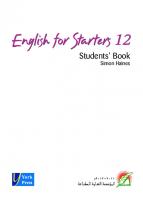 English for Starters 12. Students’ Book