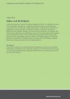 Epikur und die Religion: Über die religiöse Renaissance im jüdischen Anarchismus
 9783631766859, 9783631767399, 9783631767405, 9783631767412, 3631766858