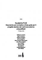 Equaljoints PLUS: Documento pre-normativo e linee guida per il progetto sismico dei nodi trave-colonna prequalificati [1 ed.]