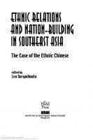 Ethnic Relations and Nation-Building in Southeast Asia
 9812301704, 9812301828