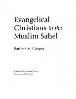 Evangelical Christians in the Muslim sahel
 9780253347398, 9780253111920, 9780253222336
