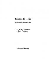 Ezekiel to Jesus : Son of Man to Suffering Servant
 9781532609770, 9781532609763
